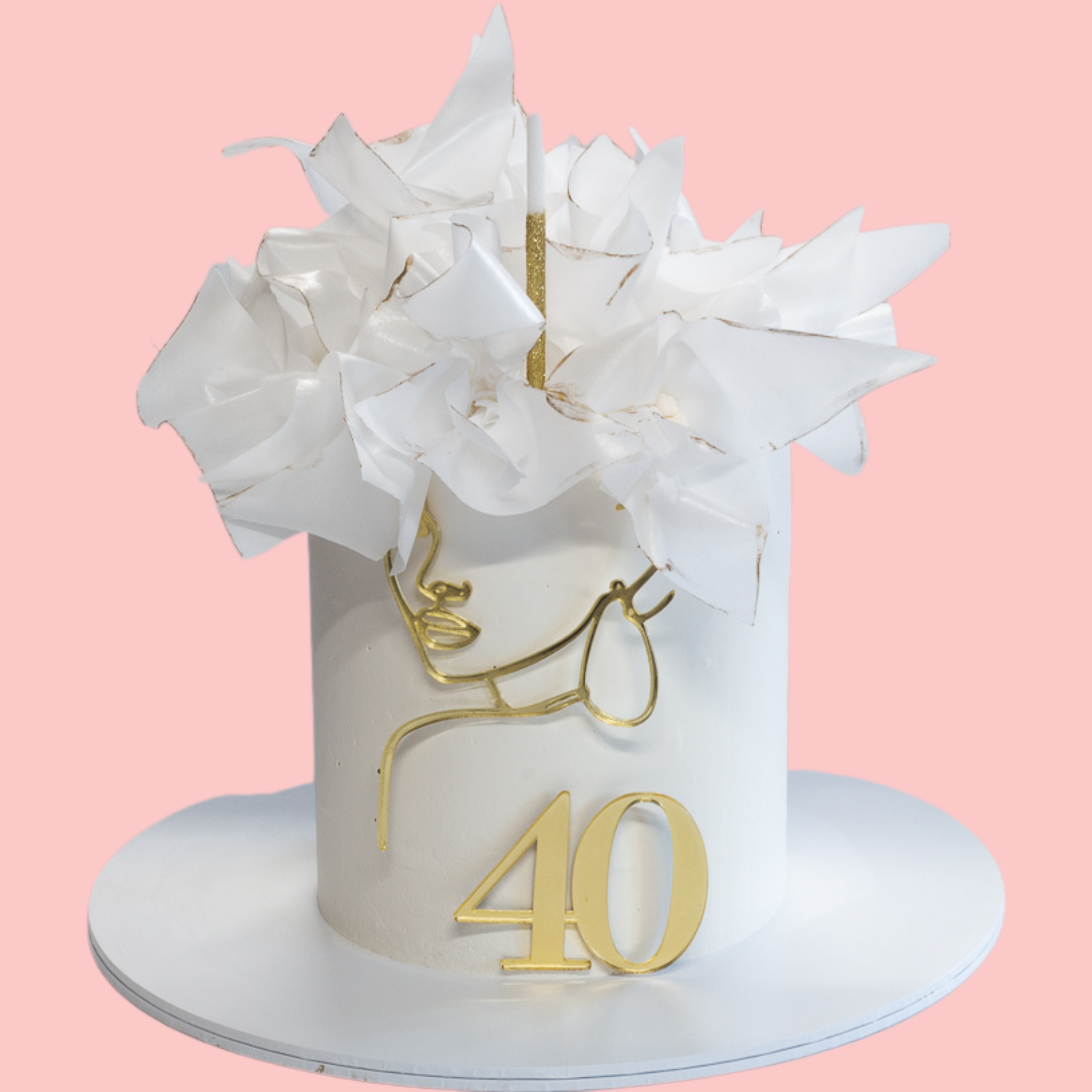 Lady Face Cake